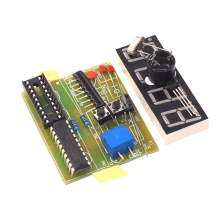4-Digit Microcontroller Digital Clock Kit