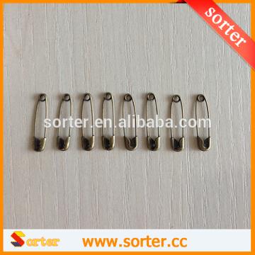 Seller Small Anti brass Color Fastening Safety Pins 22mm