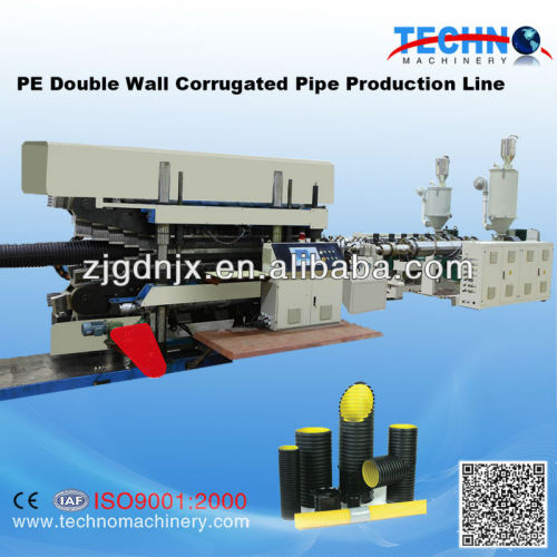 Double Wall Corrugated Pipe Extrusion Equipment