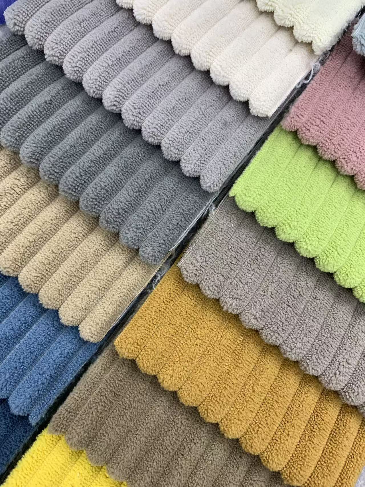 সোফা জন্য নরম কর্ডুরয় ফ্যাব্রিক Soft Corduroy Fabric for Sofa