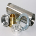 Machined aluminum alloy and brass sleeve Components