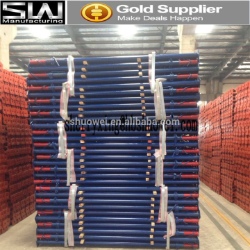 galvanized telescopic steel prop/telescopic steel support/steel prop