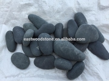 Black pebble stone