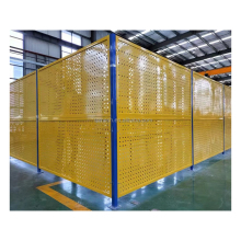 Wholesale Steel Warehouse Round Hole Perforated Metal Punched Sheet Fence for Protection