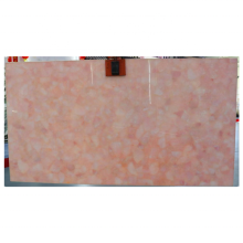 Pink Crystal Quartzite Agate Stone Slabs for Indoor Decoration