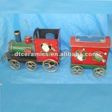 decorative metal train