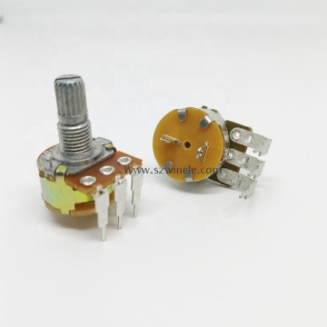 16mm 50k Rotary Potentiometer with Rotary Switch - RV16