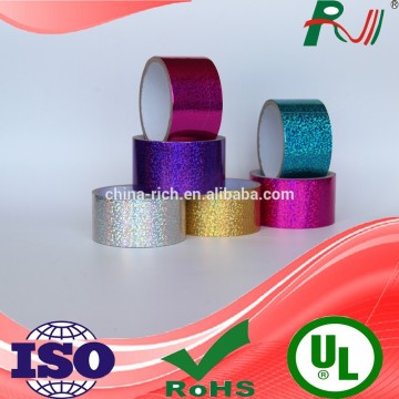 Durable custom printed laser duct tape with different patterns
