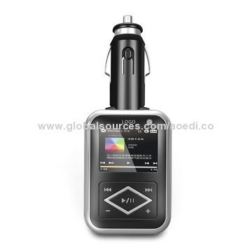 Car MP3 Player with Line-in Function and SD Card Slot, Supports iPhone