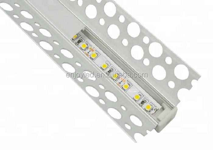Architectural Gypsum Ceiling Wall Alu Led Channel Light Tile Trim Profile ,drywall led profile