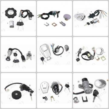 Motorcycle lock set key assy