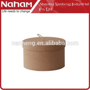 NAHAM new design home organizer Jewelry box toy box Round hat Box
