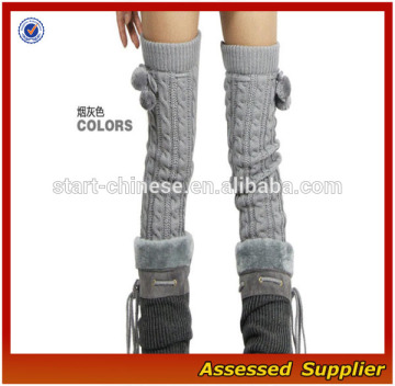 Women Beautiful Leg Warmer/Boot Socks Style Crochet Women Leg Warmer/High Quality Control Women Over Knee Leg Warmer