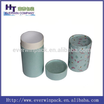 hot wholesale cylindrical gift cardboard paper box for tea , hard paper gift box
