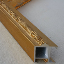 Golden aluminum frame greenhouse stage extrusion snap frame paperboard