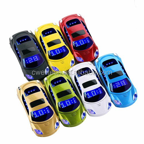 7 Colors Available Mini Small Size Car Shaped and Flip Phone