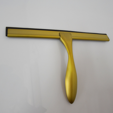 All-Purpose Shower Squeegee for Shower Doors Brass