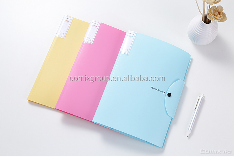 Comix New Product Swing Clip A3 A4 Size Exam Paper File Folder