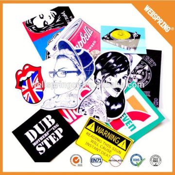 Famous label sticker reusable vinyl sticker paper rolls