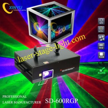 Full Color Animated Green,red,purple Laser Projector For Disco,pub,bar,ktv,stage