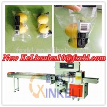 2 fresh lemons flow wrapping machine