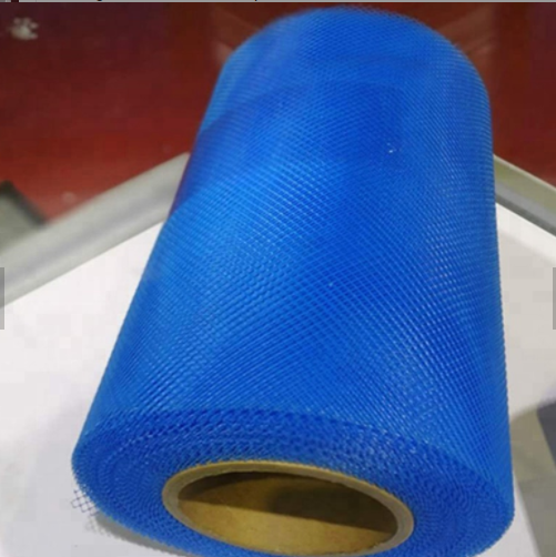 Makanan Gred Extruded Hard Plastic Flat Diamond Mesh