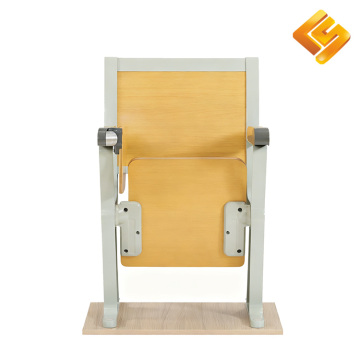 Foldable Plywood Lecture Hall Tablet Arm Chair