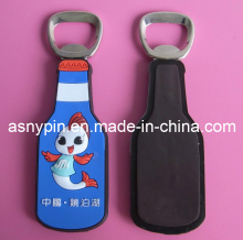 Rubber Coat Bottle Opener Magnets for Tourism Souvenir (ASNY-BO-CZ-120)