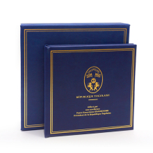 Leather Stamp Album - Business Company Post Stamp Collection Scrapbook