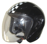 open face helmet