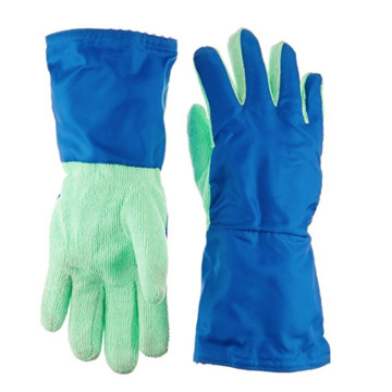 Blue Cleaning Household Rubber Without Lining Gloves