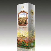 Plastic 3D wine pcakaging box