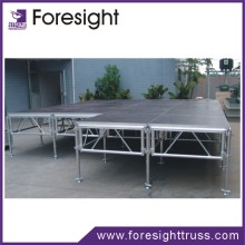 Adjustable Stage four legs stage,decent stage normal stage,aluminum stage