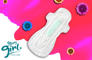 Custmoize active oxygen neagative ion sanitary napkin