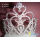 Holiday Rhinestone Heart Valentine's Day Pageant Crowns