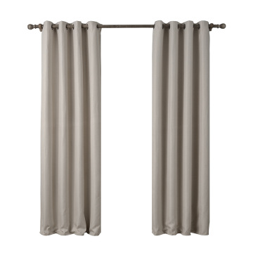 Hot Sell Plain Color Blackout Window Curtains