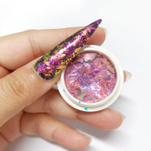 Iridescent Flakes Sequins for Hot Nail Art - BOKO NKT-04L