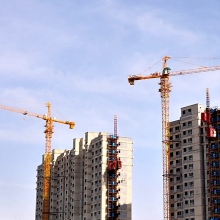 Construction machinary building hoist