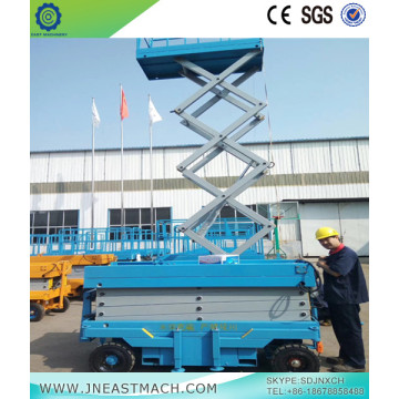 1.0t 14m AC DC powered Scissor Lift