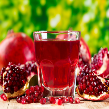 Pomegranate juice powder supply