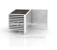 metal material wood flooring display rack,steel material wood flooring display stand,wood flooring display rack stand