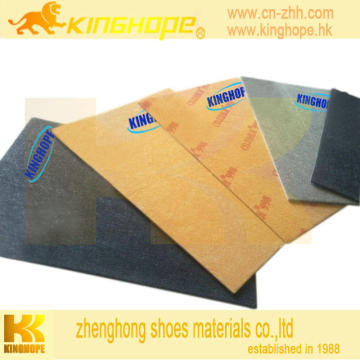 Fiber insole board for shoe insole