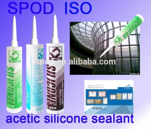 Silicone glue, glass plate silicone sealant, high performance