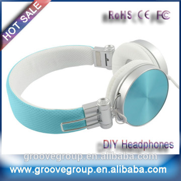 colorful music headphone headset stereo headphone headset