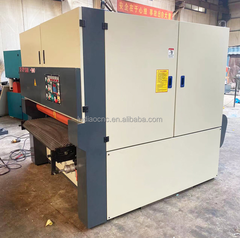 Woodworking Wood planer sander machine for solid wood furniture table Woodworking wide belt sander planning planer price