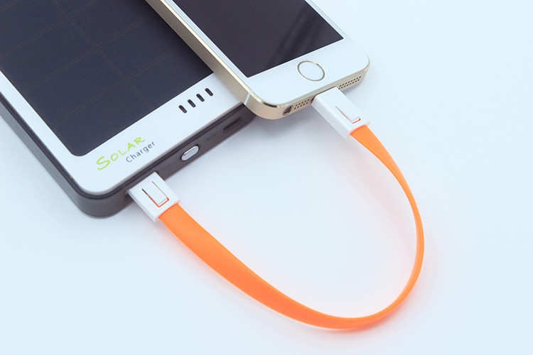 Yijiashishang Portable Short USB Charging Data Cable For iPhone For Android