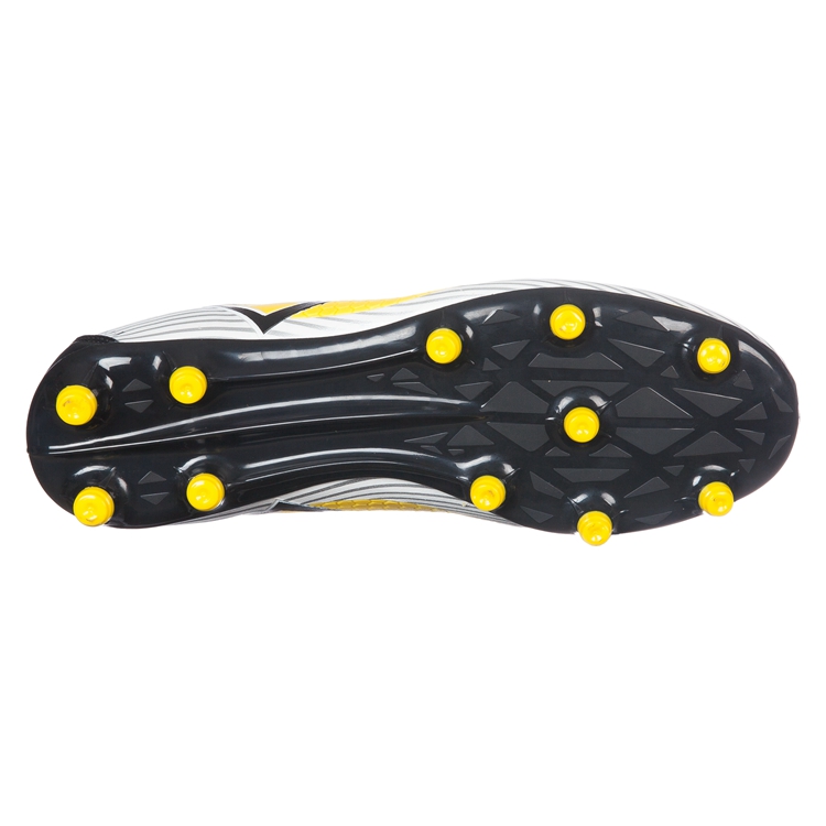 China Supplier Comfortable Outsole Training Yellow Custom Outdoor High Top Football Shoes Soccer Boots