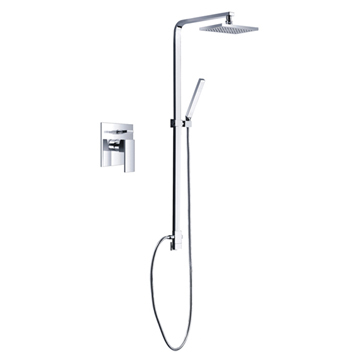 Single lever concealed shower mixer slide set, Tub Shower Faucets