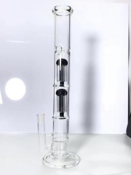 Indestructible Glass Percolator Bongs with 18mm Bowl