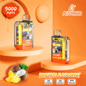 AIVONO VAPE MELHOR PREÇO E-CIGARETTE 9000 PUFFS